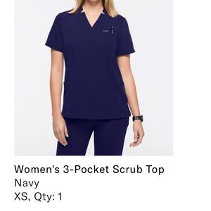 Jaanuu scrub top, like new.